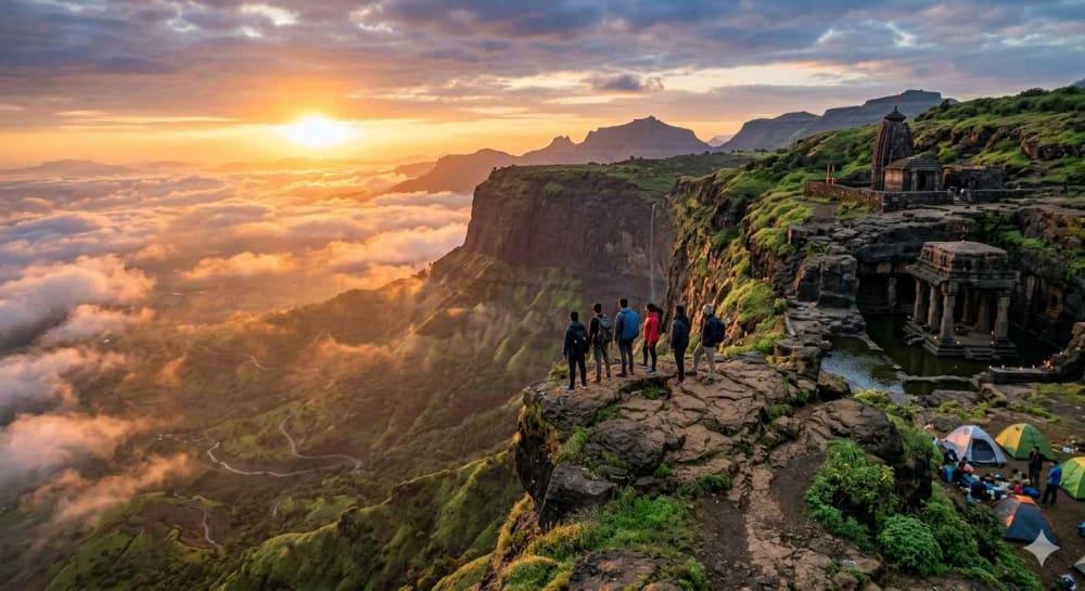 Harishchandragad Trek and camping thumbnail 1