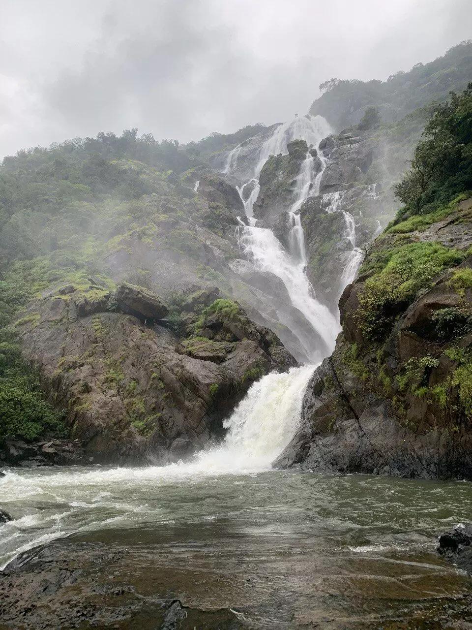 Dudh Sagar Waterfall thumbnail 1
